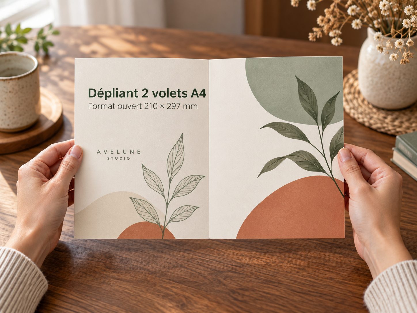 Dépliant 2 volets A4
