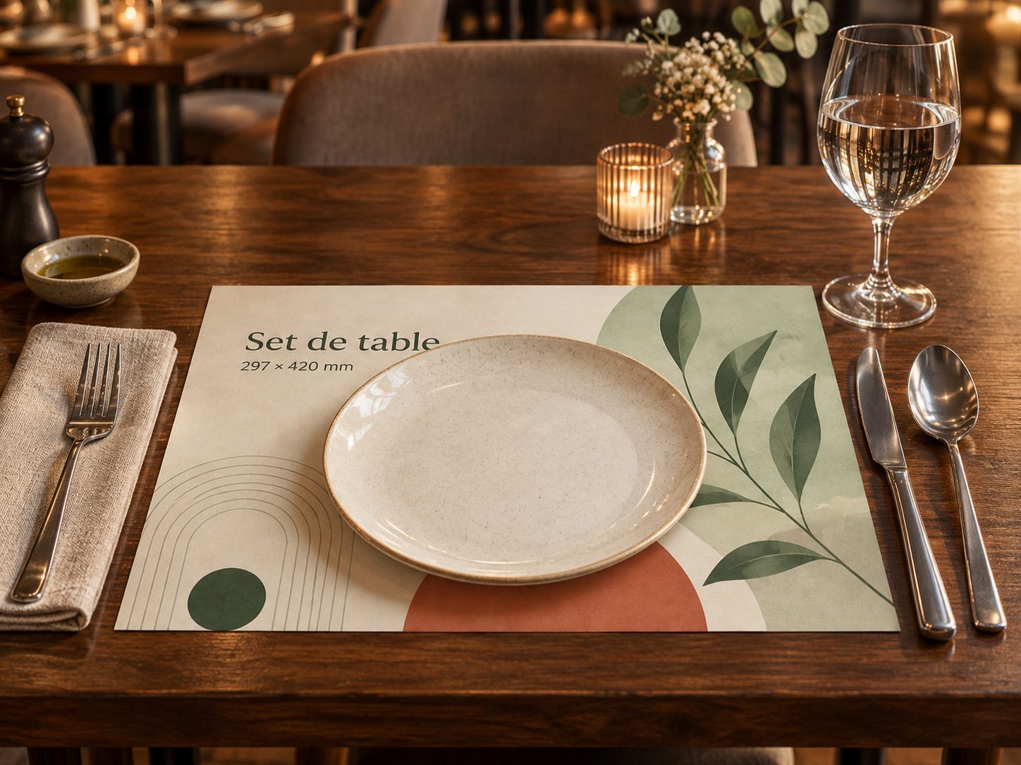 Set-de-table-imprimé-Maroc