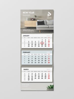 Calendrier Trimestriel