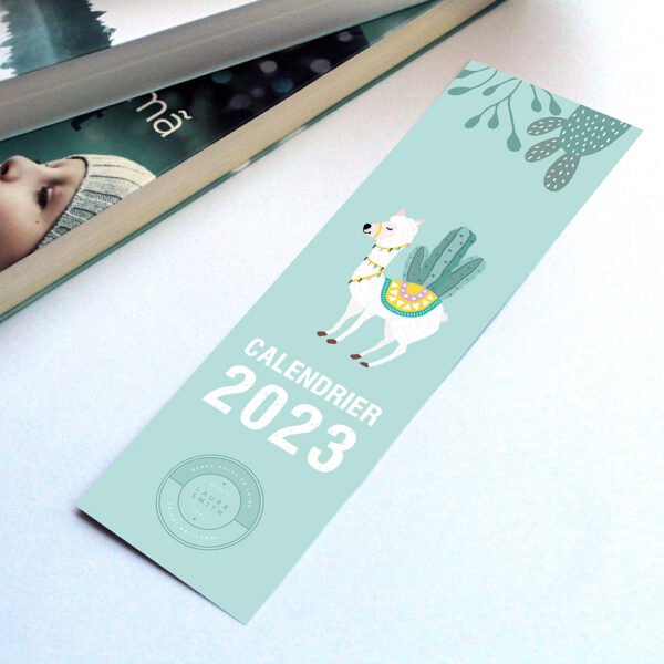 Calendrier marque-page
